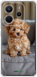 Силикон с усиленными углами чехол Mini-maltipoo для Xiaomi Redmi Note 14 4G - 6158sp-3903 изображение 