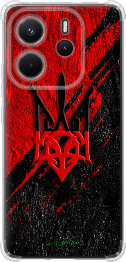 Силикон с усиленными углами чехол Герб v4 для Xiaomi Redmi Note 14 4G - 5293sp-3903 изображение 