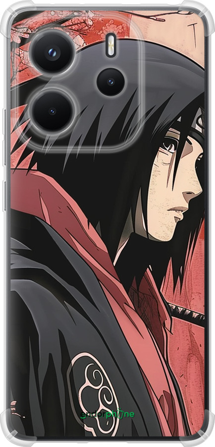 Силикон с усиленными углами чехол Anime v1 для Xiaomi Redmi Note 14 4G - 6064sp-3903 изображение 
