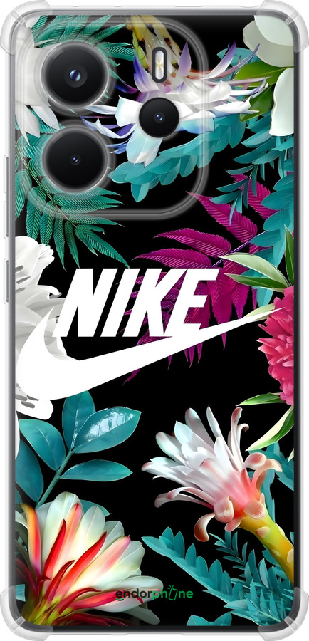 Силикон с усиленными углами чехол Nike для Xiaomi Redmi Note 14 4G - 6378sp-3903 изображение 