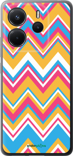 Силиконовый чехол Шеврон v2 для Xiaomi Redmi Note 14 4G - 1057u-3903 изображение 