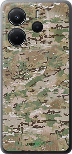 Силиконовый чехол Камуфляж v5 для Xiaomi Redmi Note 14 4G - 1201u-3903 изображение 
