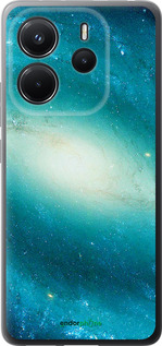 Силиконовый чехол Голубая галактика для Xiaomi Redmi Note 14 4G - 177u-3903 изображение 