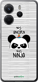 Силиконовый чехол Ниндзя для Xiaomi Redmi Note 14 4G - 4281u-3903 изображение 