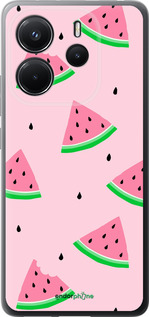 Силіконовий чехол Рожевий кавун для Xiaomi Redmi Note 14 4G - 4314u-3903 изображение 