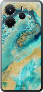 Силиконовый чехол Green marble для Xiaomi Redmi Note 14 4G - 4365u-3903 изображение 