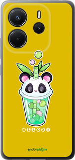Силіконовий чехол Панда 1 для Xiaomi Redmi Note 14 4G - 4558u-3903 изображение 