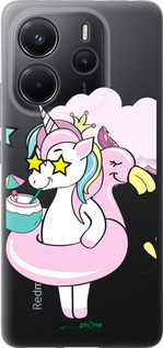 Силіконовий чехол Crown Unicorn для Xiaomi Redmi Note 14 4G - 4660u-3903 изображение 