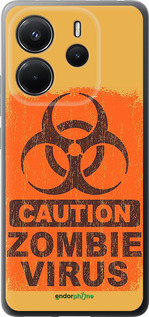 Силиконовый чехол Biohazard 1 для Xiaomi Redmi Note 14 4G - 4817u-3903 изображение 
