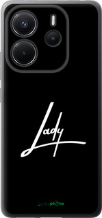 Силиконовый чехол Lady 2 для Xiaomi Redmi Note 14 4G - 4867u-3903 изображение 