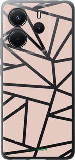 Силиконовый чехол Абстракция 2 для Xiaomi Redmi Note 14 4G - 4872u-3903 изображение 