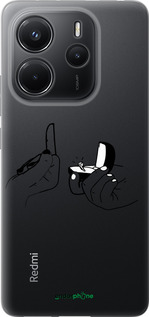 Силіконовий чехол Пропозиція для Xiaomi Redmi Note 14 4G - 4898u-3903 изображение 
