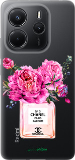 Силиконовый чехол Chanel для Xiaomi Redmi Note 14 4G - 4906u-3903 изображение 