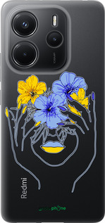 Силіконовий чехол Дівчина v4 для Xiaomi Redmi Note 14 4G - 5276u-3903 изображение 