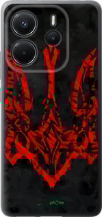 Силиконовый чехол Герб Украины v4 для Xiaomi Redmi Note 14 4G - 5319u-3903 изображение 