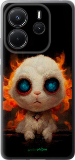 Силіконовий чехол Бавовнятко для Xiaomi Redmi Note 14 4G - 5466u-3903 изображение 
