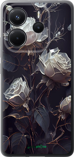 Силиконовый чехол Розы 2 для Xiaomi Redmi Note 14 4G - 5550u-3903 изображение 