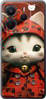 Силиконовый чехол Sweet Hello Kitty для Xiaomi Redmi Note 14 4G - 6035u-3903 изображение 