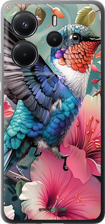 Силіконовий чехол Казкова колібрі для Xiaomi Redmi Note 14 4G - 6051u-3903 изображение 