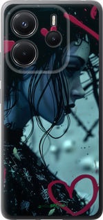Силиконовый чехол XO Love v2 для Xiaomi Redmi Note 14 4G - 6057u-3903 изображение 