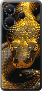 Силиконовый чехол Golden snake для Xiaomi Redmi Note 14 4G - 6072u-3903 изображение 