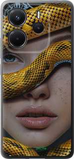 Силиконовый чехол Объятия змеи для Xiaomi Redmi Note 14 4G - 6081u-3903 изображение 