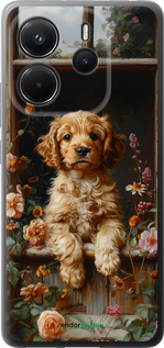 Силиконовый чехол Щенок cocker spaniel для Xiaomi Redmi Note 14 4G - 6136u-3903 изображение 