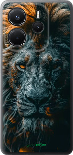 Силиконовый чехол Лев в сумерках для Xiaomi Redmi Note 14 4G - 6154u-3903 изображение 