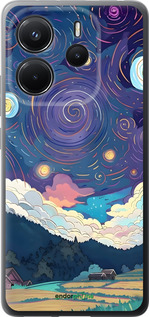 Силіконовий чехол Креативний арт для Xiaomi Redmi Note 14 4G - 6322u-3903 изображение 