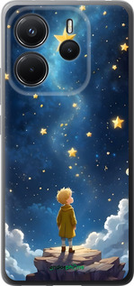 Силіконовий чехол Маленький принц для Xiaomi Redmi Note 14 4G - 6326u-3903 изображение 