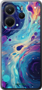 Силиконовый чехол Арт акварель для Xiaomi Redmi Note 14 4G - 6329u-3903 изображение 