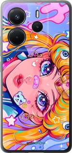 Силиконовый чехол Сейлор Мун 4 для Xiaomi Redmi Note 14 4G - 6353u-3903 изображение 