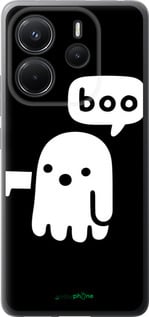Силиконовый чехол Призрак Неодобрения для Xiaomi Redmi Note 14 4G - 6431u-3903 изображение 