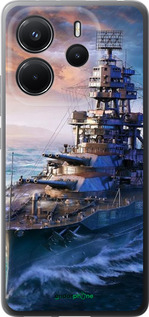 Силіконовий чехол Військовий корабель, world of tanks, wargaming для Xiaomi Redmi Note 14 4G - 6461u-3903 изображение 