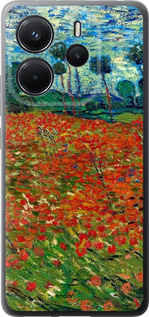 Силіконовий чехол Вінсент Ван Гог-Макове поле для Xiaomi Redmi Note 14 4G - 6466u-3903 изображение 