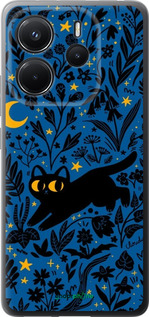 Силиконовый чехол Летняя ночь для Xiaomi Redmi Note 14 4G - 6472u-3903 изображение 