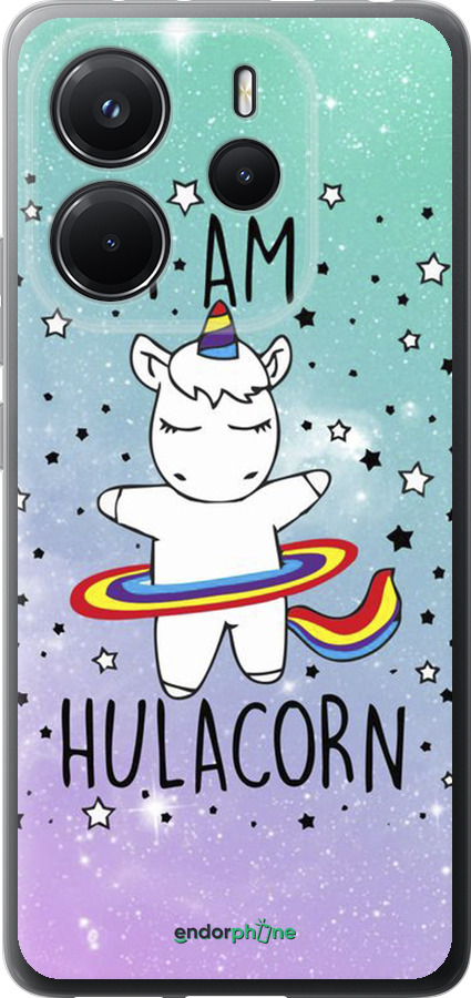 Силиконовый чехол I'm hulacorn для Xiaomi Redmi Note 14 4G - 3976u-3903 изображение 
