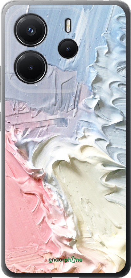 Силиконовый чехол Пастель v1 для Xiaomi Redmi Note 14 4G - 3981u-3903 изображение 