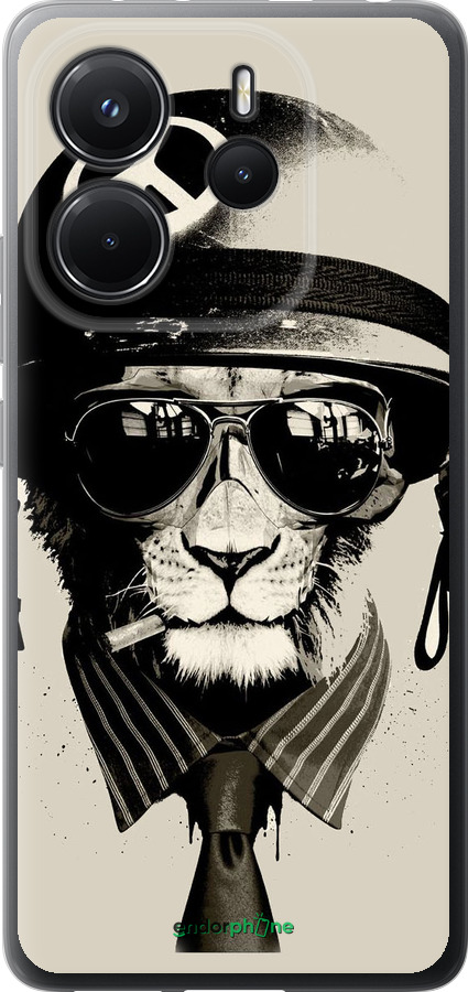 Силіконовий чехол tattoo soldier для Xiaomi Redmi Note 14 4G - 4165u-3903 изображение 