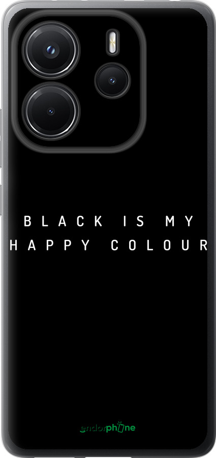 Силіконовий чехол Happy Color для Xiaomi Redmi Note 14 4G - 4252u-3903 изображение 