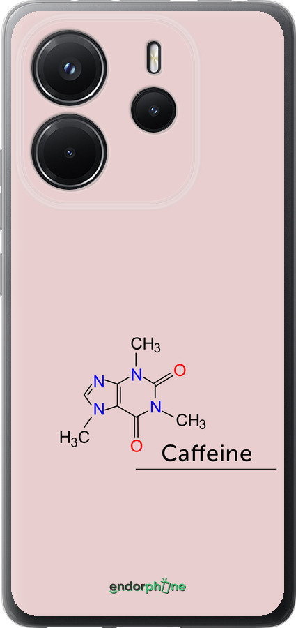 Силіконовий чехол Caffeine для Xiaomi Redmi Note 14 4G - 4277u-3903 изображение 