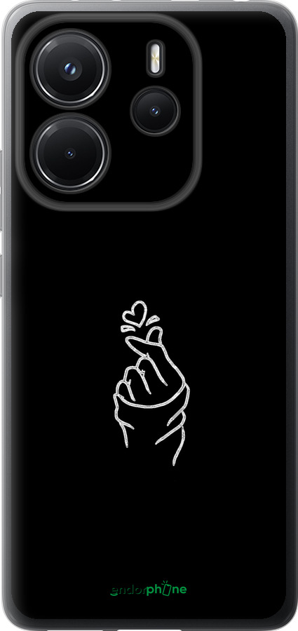 Силиконовый чехол Love You для Xiaomi Redmi Note 14 4G - 4298u-3903 изображение 