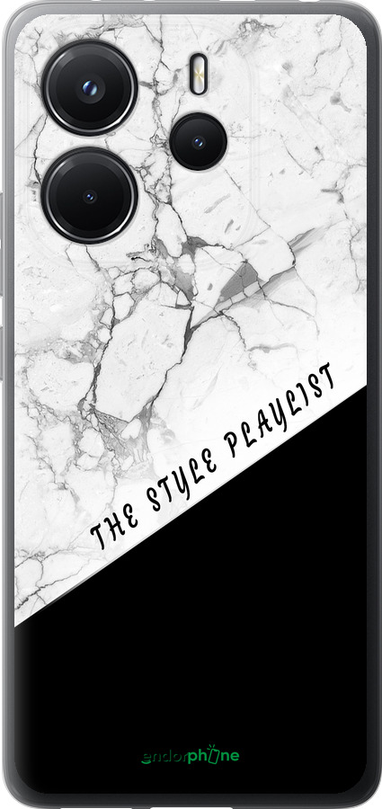 Силиконовый чехол The style playlist для Xiaomi Redmi Note 14 4G - 4308u-3903 изображение 