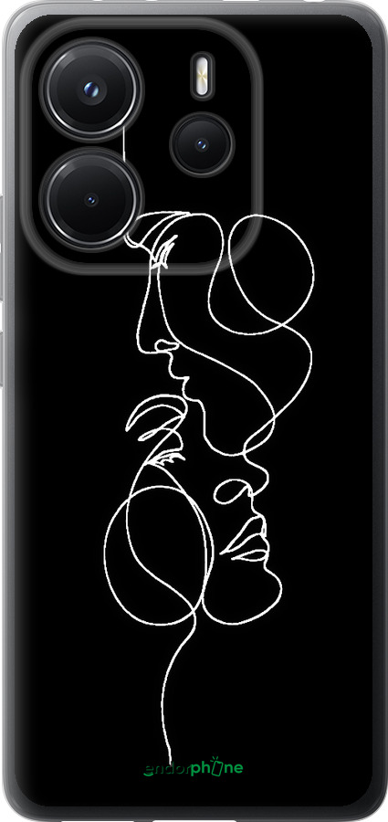 Силиконовый чехол Пара для Xiaomi Redmi Note 14 4G - 4457u-3903 изображение 