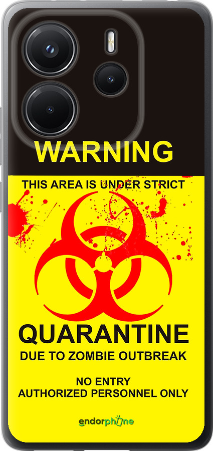 Силиконовый чехол Biohazard  9 для Xiaomi Redmi Note 14 4G - 4825u-3903 изображение 