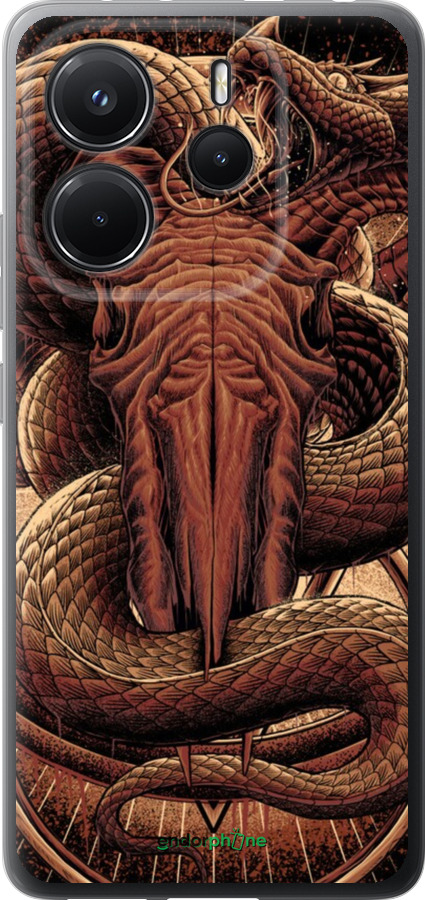 Силиконовый чехол № 5418 для Xiaomi Redmi Note 14 4G - 5418u-3903 изображение 