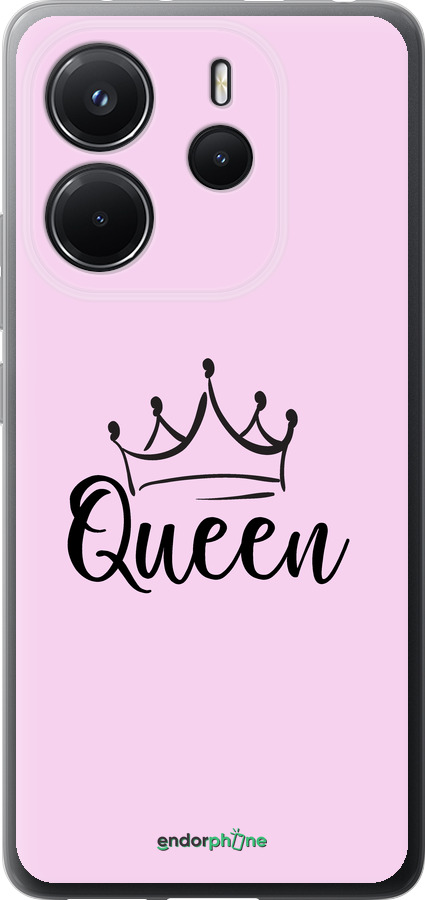 Силиконовый чехол Queen & King для неё для Xiaomi Redmi Note 14 4G - 5520u-3903 изображение 