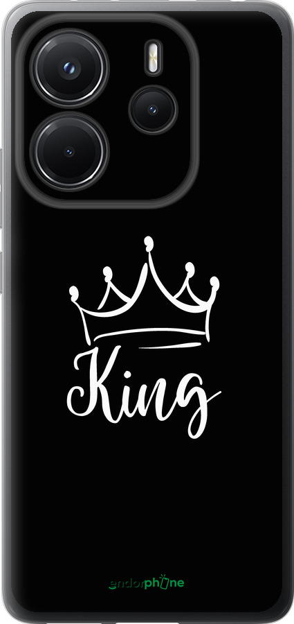 Силиконовый чехол Queen & King для него для Xiaomi Redmi Note 14 4G - 5521u-3903 изображение 
