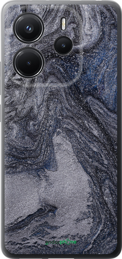 Силиконовый чехол Текстурный фон для Xiaomi Redmi Note 14 4G - 5567u-3903 изображение 