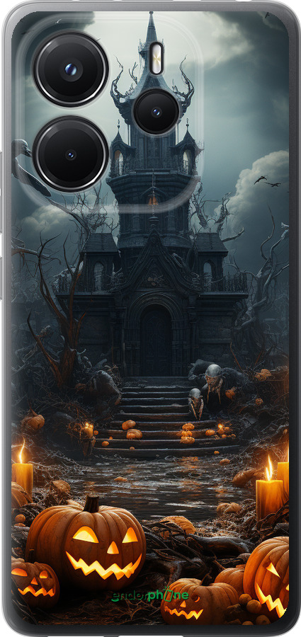 Силиконовый чехол Мрачный дом для Xiaomi Redmi Note 14 4G - 5655u-3903 изображение 